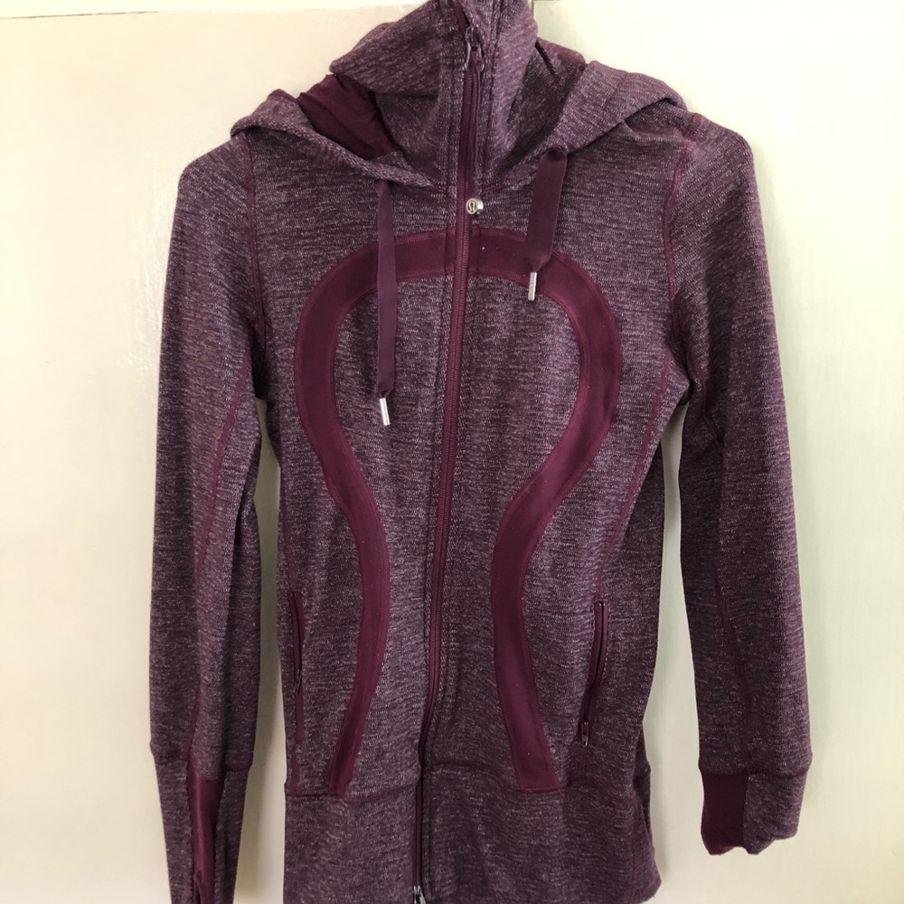 Purple lululemon jacket size 4